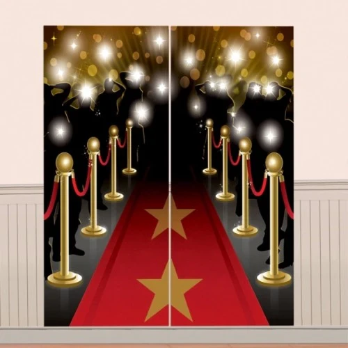 Scene Setter Hollywood Wall Decorating Kit - Pack of 2