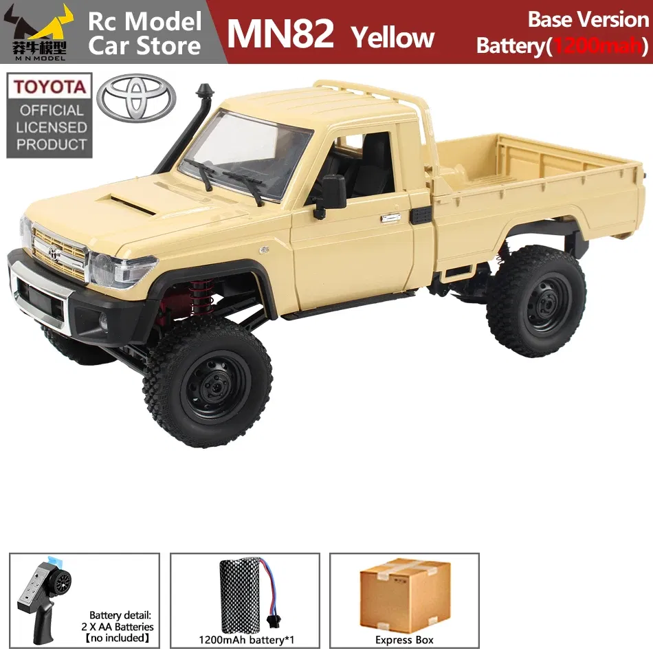 Color: Burgundy - MN MODEL 1/12 4X4 Remote Control Diving Off-road Car Retro LC79 Truck Climbing All Terrain Vehicle Rock Crawler Toy for Adult