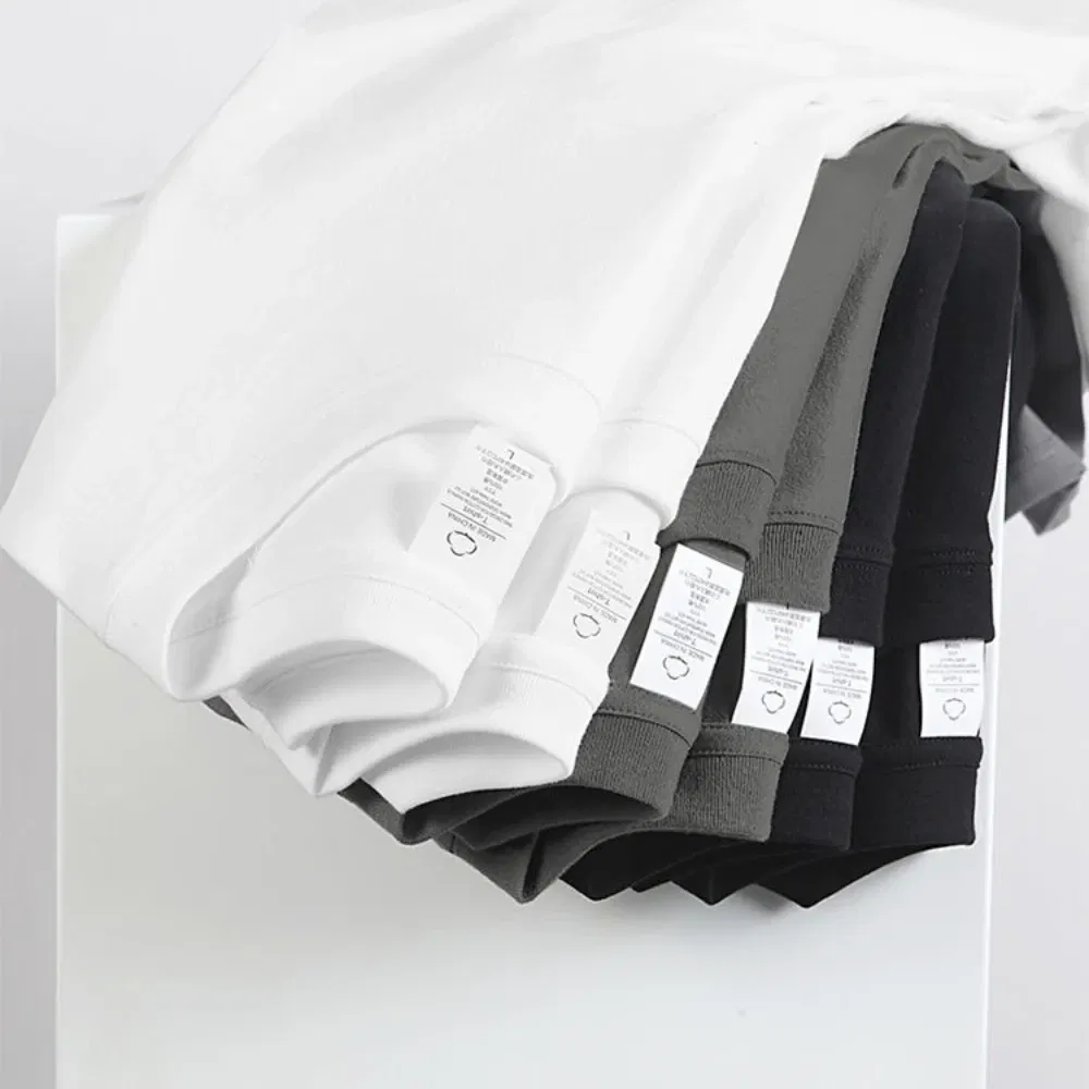 Color: Dark Grey, Size: M, Sale by Pack: Pack of 2 - 2PCS 100% Cotton Solid T Shirts Men's and Women's Short Sleeve White Tees Casual Breathable Loose Round Neck T-shirt Couple Tops