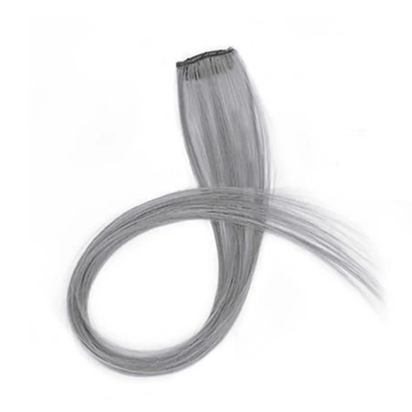 Color: Lavender, Ships From: CHINA - Long Straight Hair Piece High Temperature Wire no Trace Matte Monochrome Fashion Wig for Women Girls