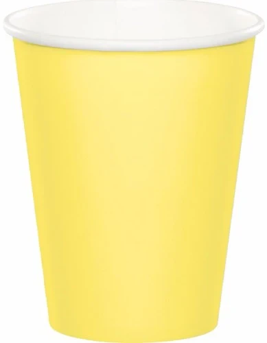Mimosa Yellow Cups Yellow 266ml - Pack of 24