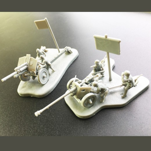 4D Assembled Military Model Howitzer Toy Model