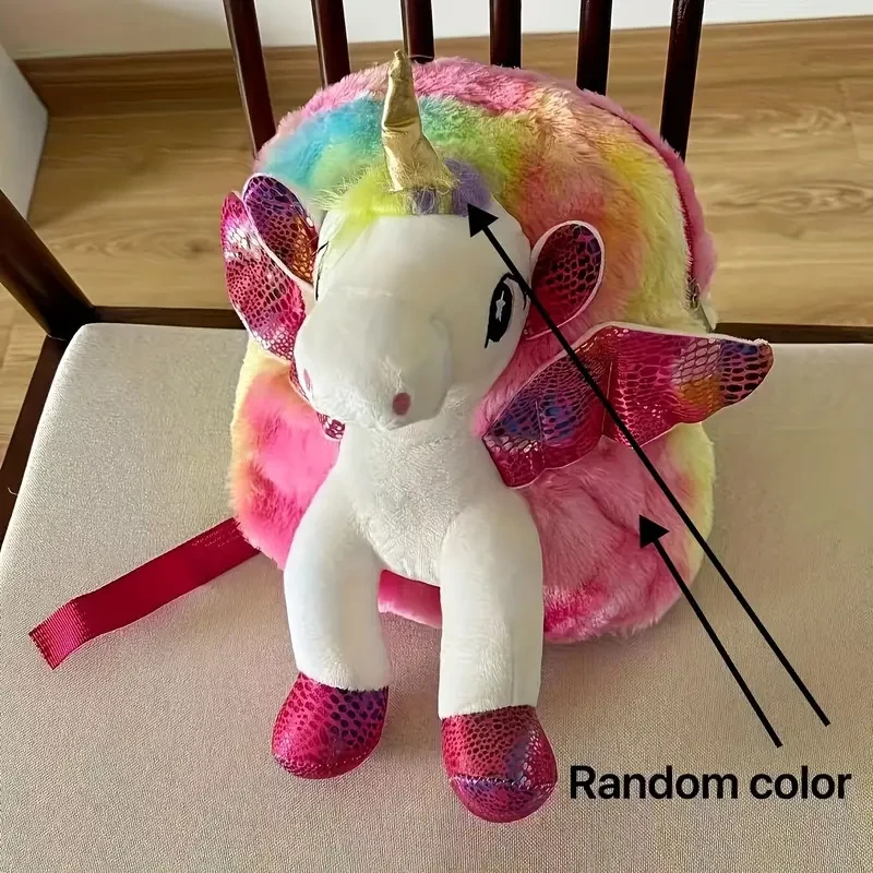 Rainbow Unicorn Kitten Backpack