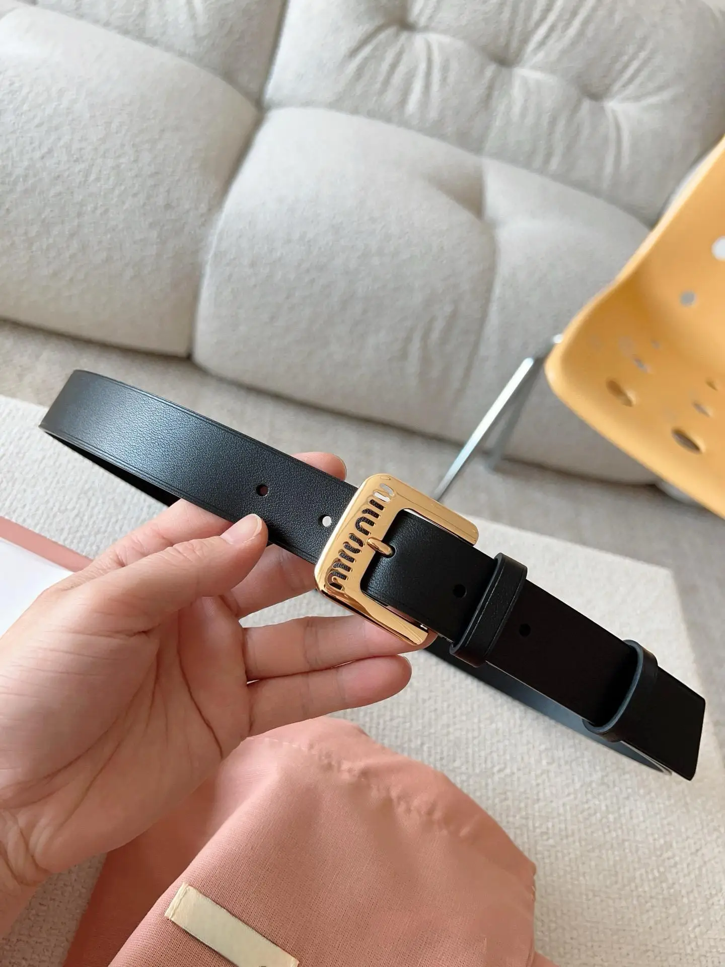 Color: black, Belt Length: 100cm - Versatile and Practical, This Luxury Belt for Women Is A Must-have Gift That Easily Complements Any Style for Casual Elegance.