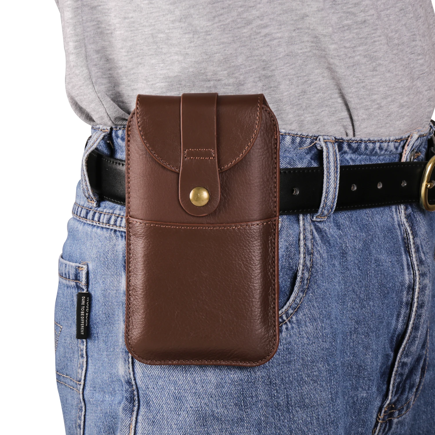 Color: black, Ships From: CHINA, Material: Artificial Leather - Leather Phone Belt Clip Case Men Waist Bag For Samsung Galaxy S25 S24 Ultra S23 S22 Plus S21 FE A15 A25 A35 A55 5G Holster Pouch