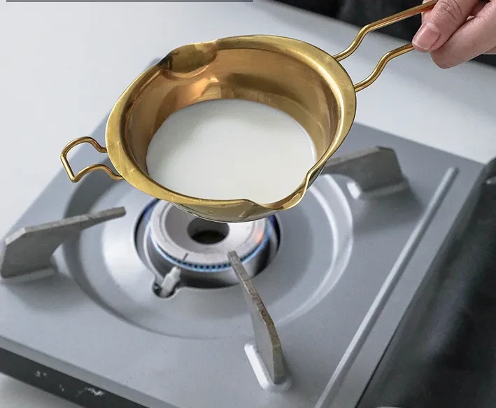 Kitchen Golden Stainless Steel Egg Beater