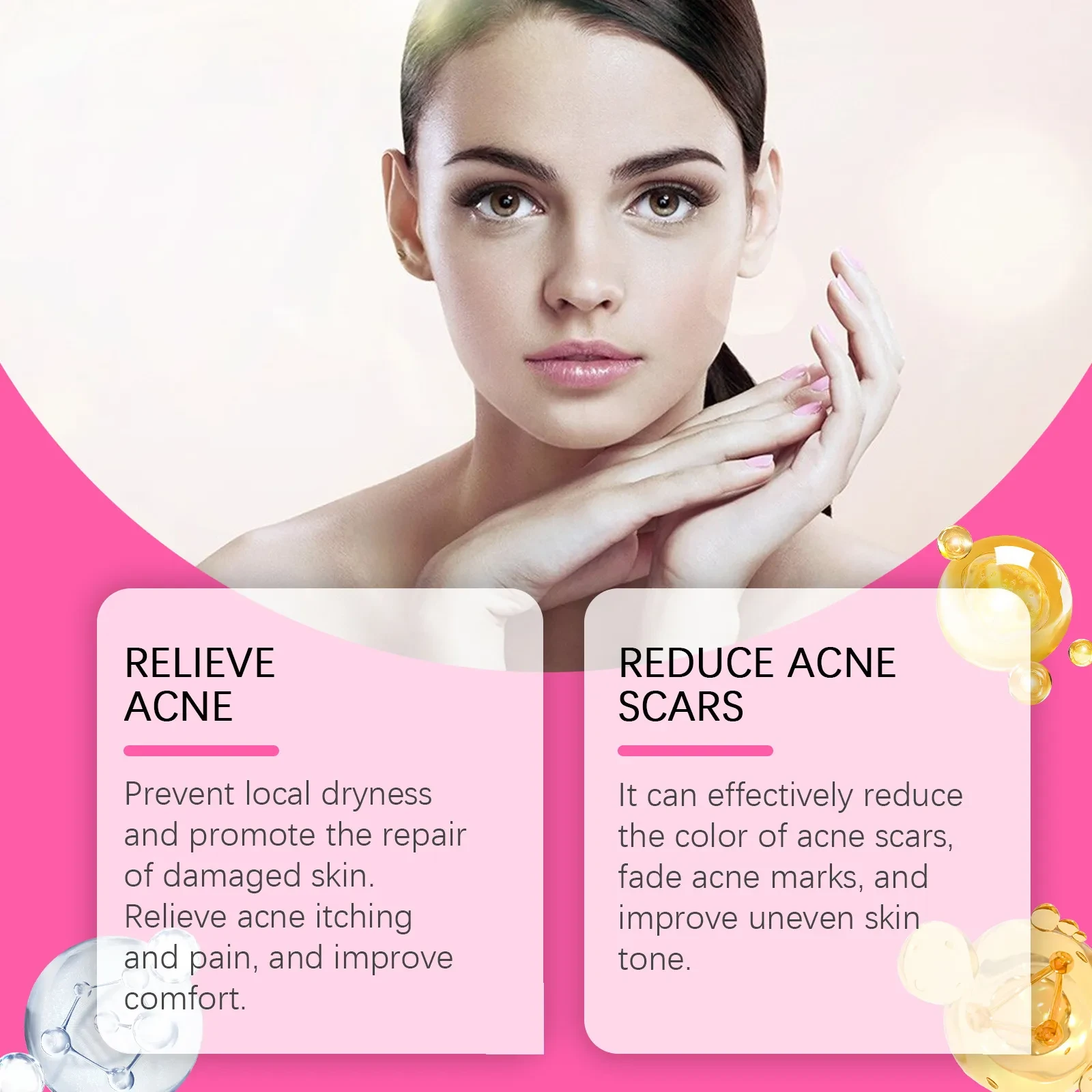 Gentle Cleansing Of Facial Skin Acne Patch