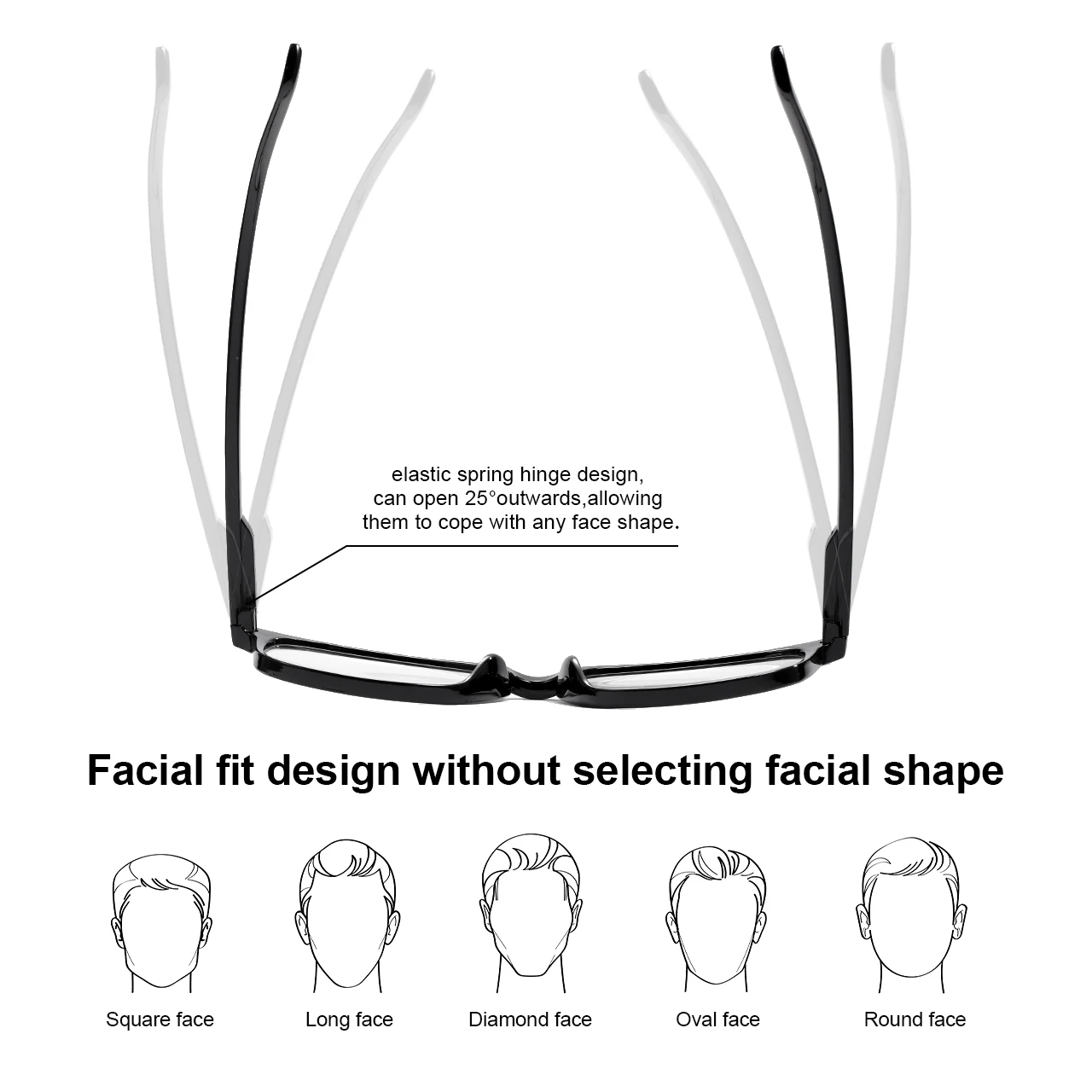 Frame Color: Khaki - 1/2/3/4/5PCS VOPHA Auto-Focus Reading Glasses Lightweight PC Frame, Unisex Design | Ideal for Computer Use & Perfect Gift Choice