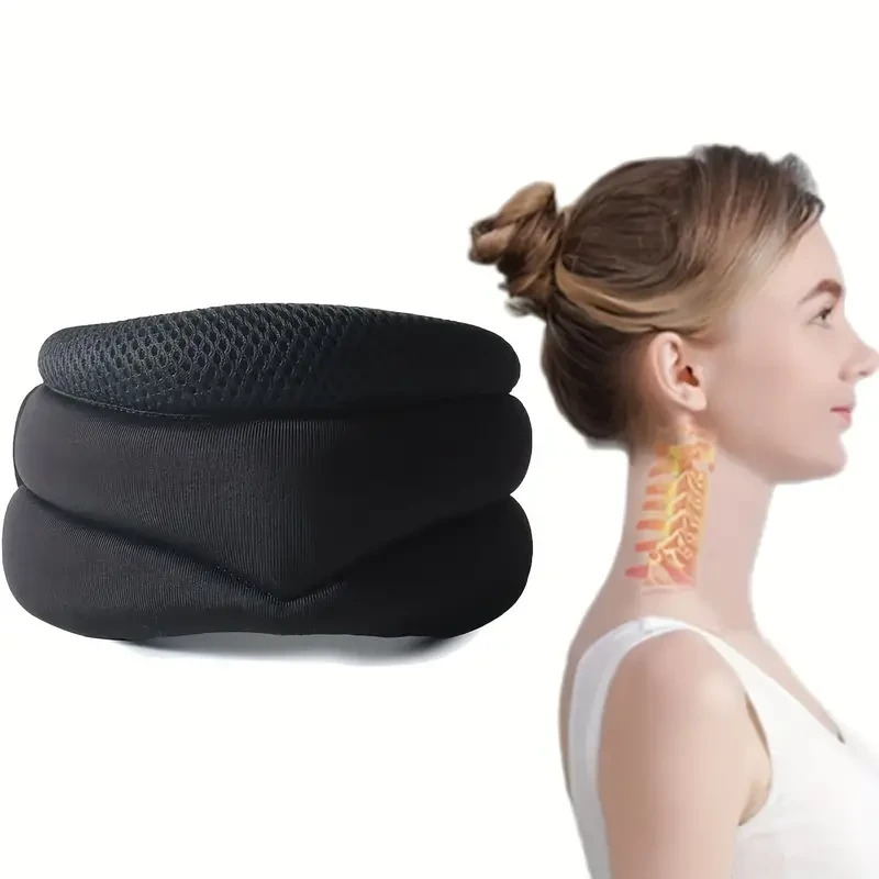 Breathable Neck Brace with Sponge Shoulder Pads