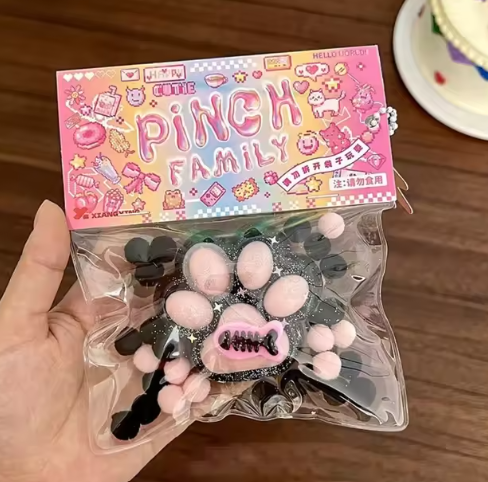 New Cute Squeeze Cat Paw Toys