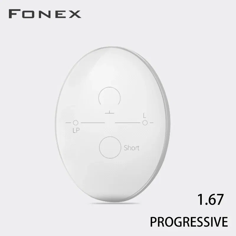 Lens Index: 1.61 - Customized 1.56 1.61 1.67 (ADD+0.75~+3.00) Progressive Multifocal Lenses Optical Hyperopia Resistance Short Middle Far Lens