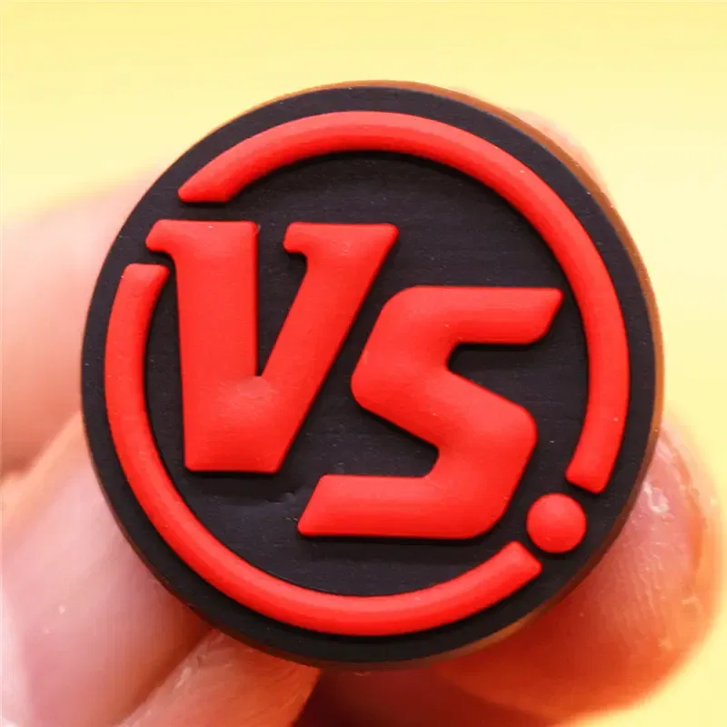 Color: Brown, Ships From: CHINA - 1Pcs Boxing Champion Style Sandals Shoe Charms Accessories PVC MMA VS One Clogs Pins Badges Shoe Clips Buckle Fit Kids
