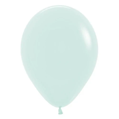 Sempertex 30cm Pastel Matte Green Latex Balloons - Pack of 50