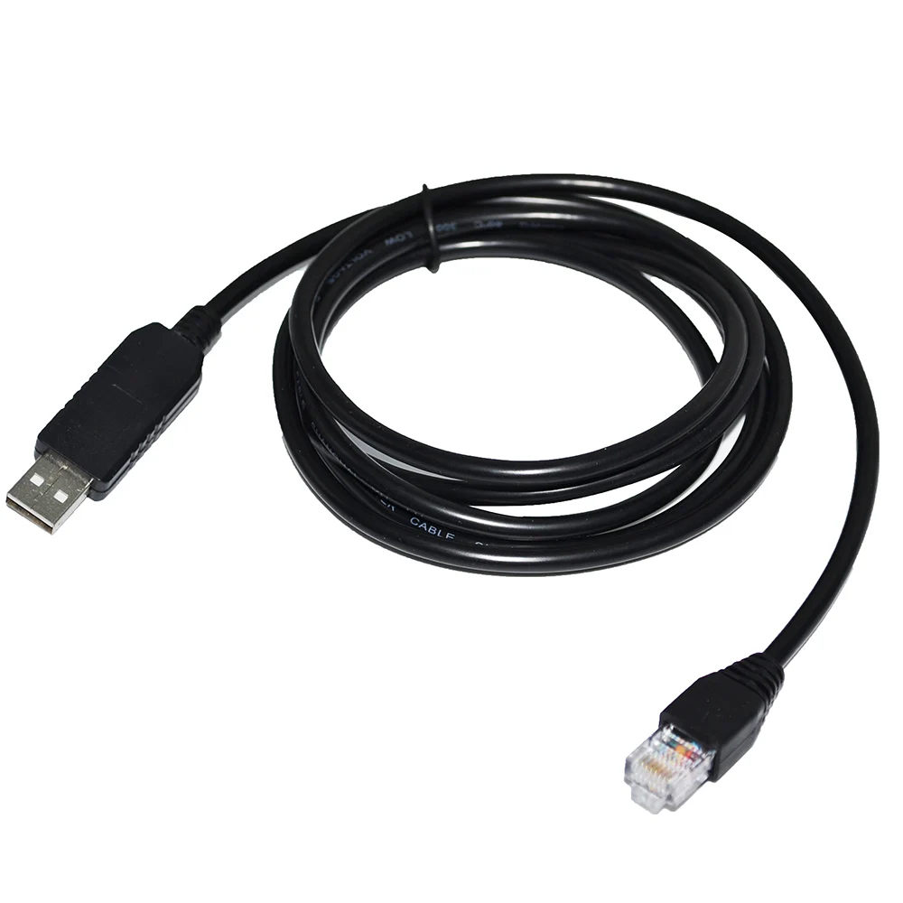 Color: black, Cable length: 3m, Ships From: CN - ORIGIN FT232RL CHIP USB TO RJ45 PLUG RS232 CONVERTER SERIAL COMMUNICATION CONSOLE DEBUG CABLE FOR PYLONTECH LI-ION BATTERY TO PC