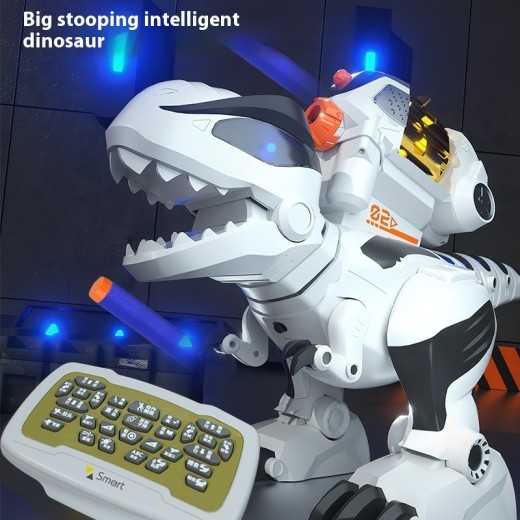 Remote Control Dinosaur Tyrannosaurus Rex Launch Soft Bomb Model Toy