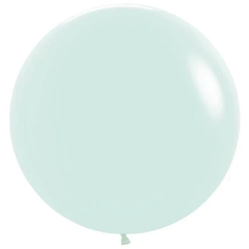 Sempertex 60cm Pastel Matte Green Latex Balloons - Pack of 10