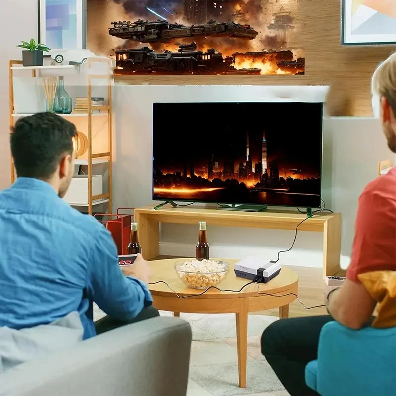 Classic Nostalgic Wired Mini Game Console