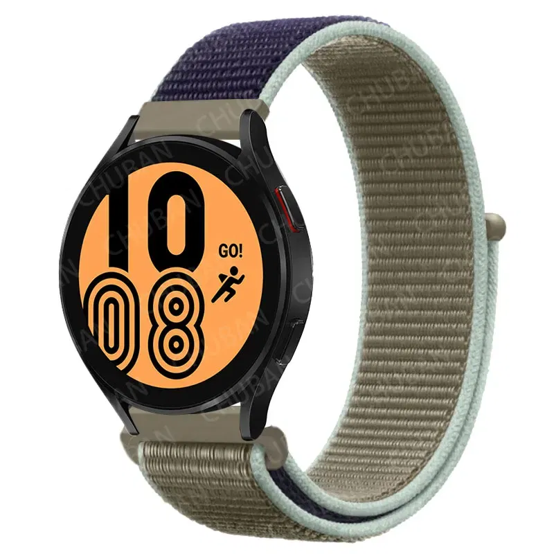 Band Color: Yellow, Band Width: 22mm - 20mm/22mm nylon Band