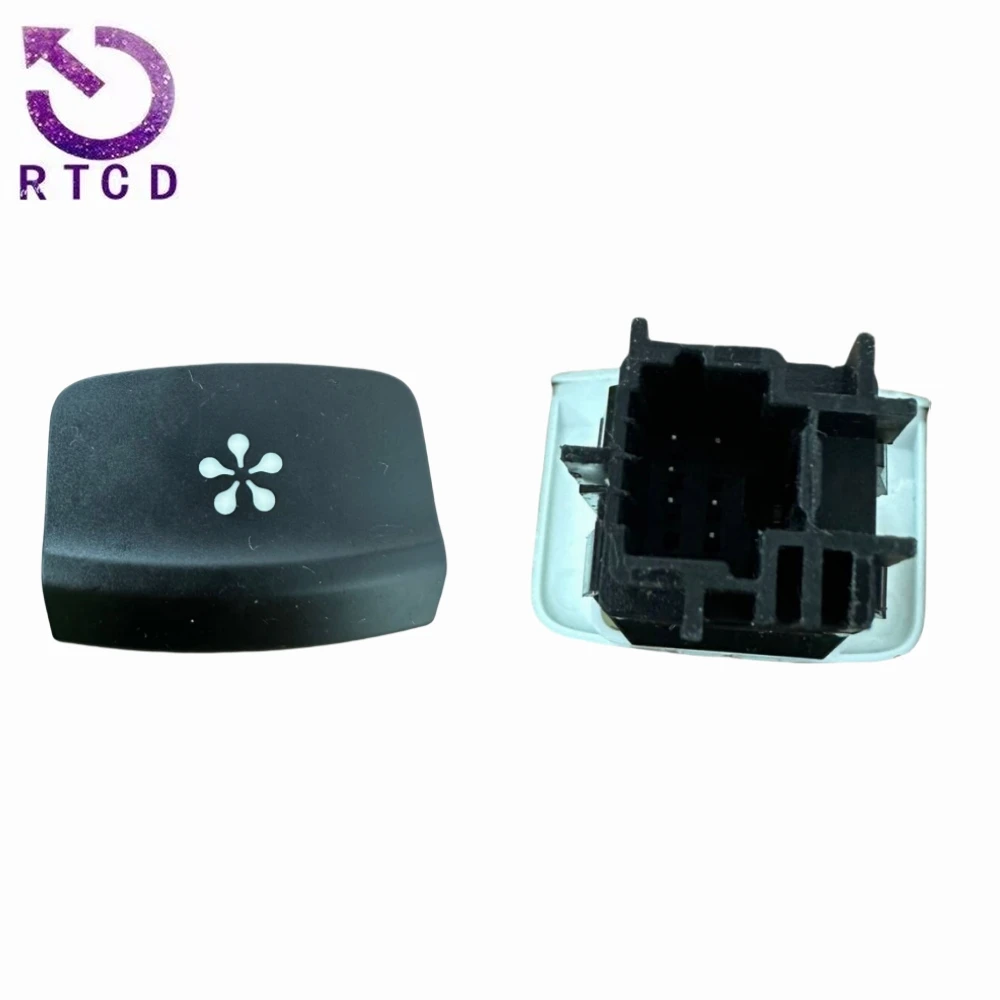 Color: camel, Ships From: CHINA - ECO start stop emergency light switch anti slip lock seat adjustment switch air conditioning switch ACC FOR Renault
