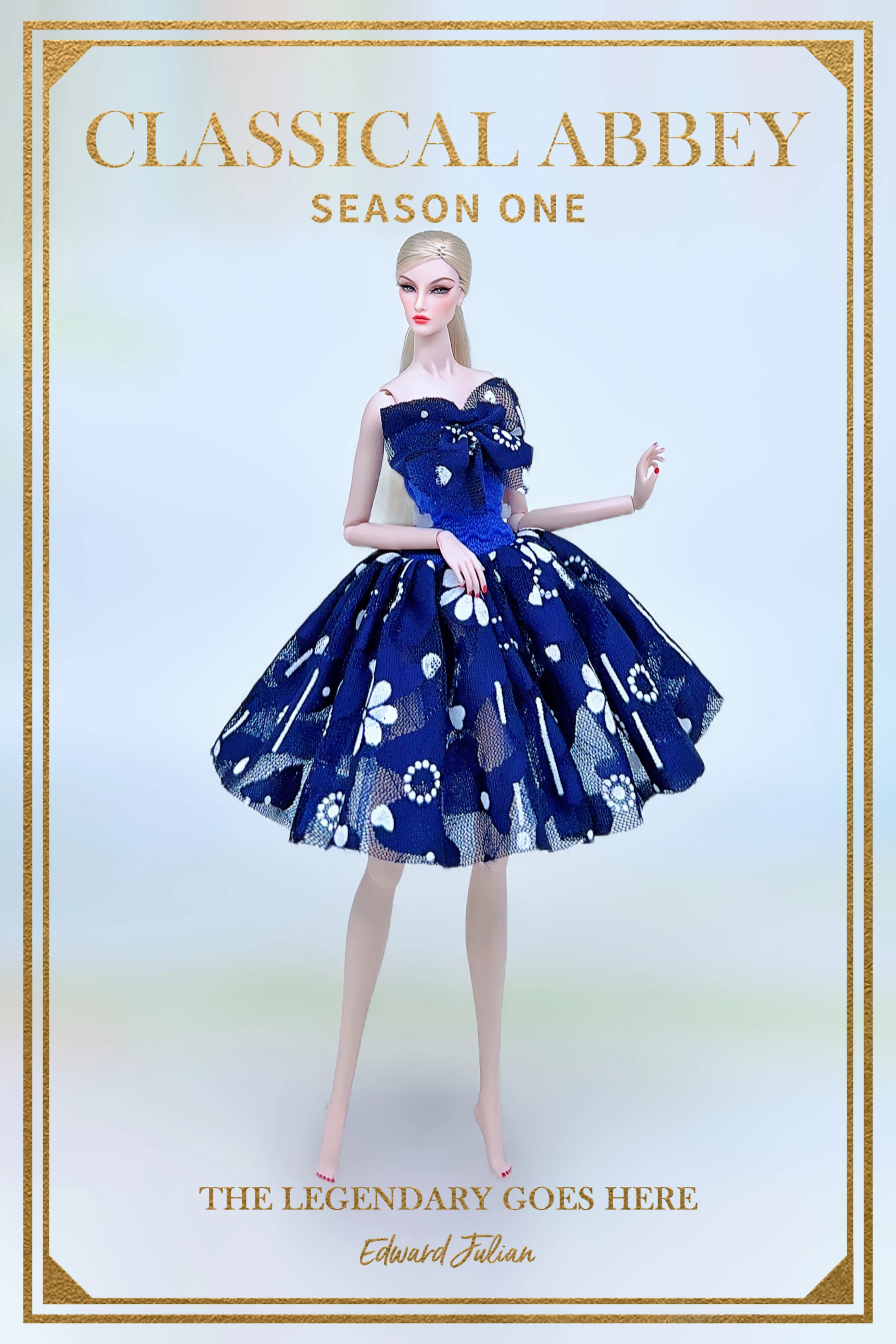 Color: Gold - for barbie clothes lot