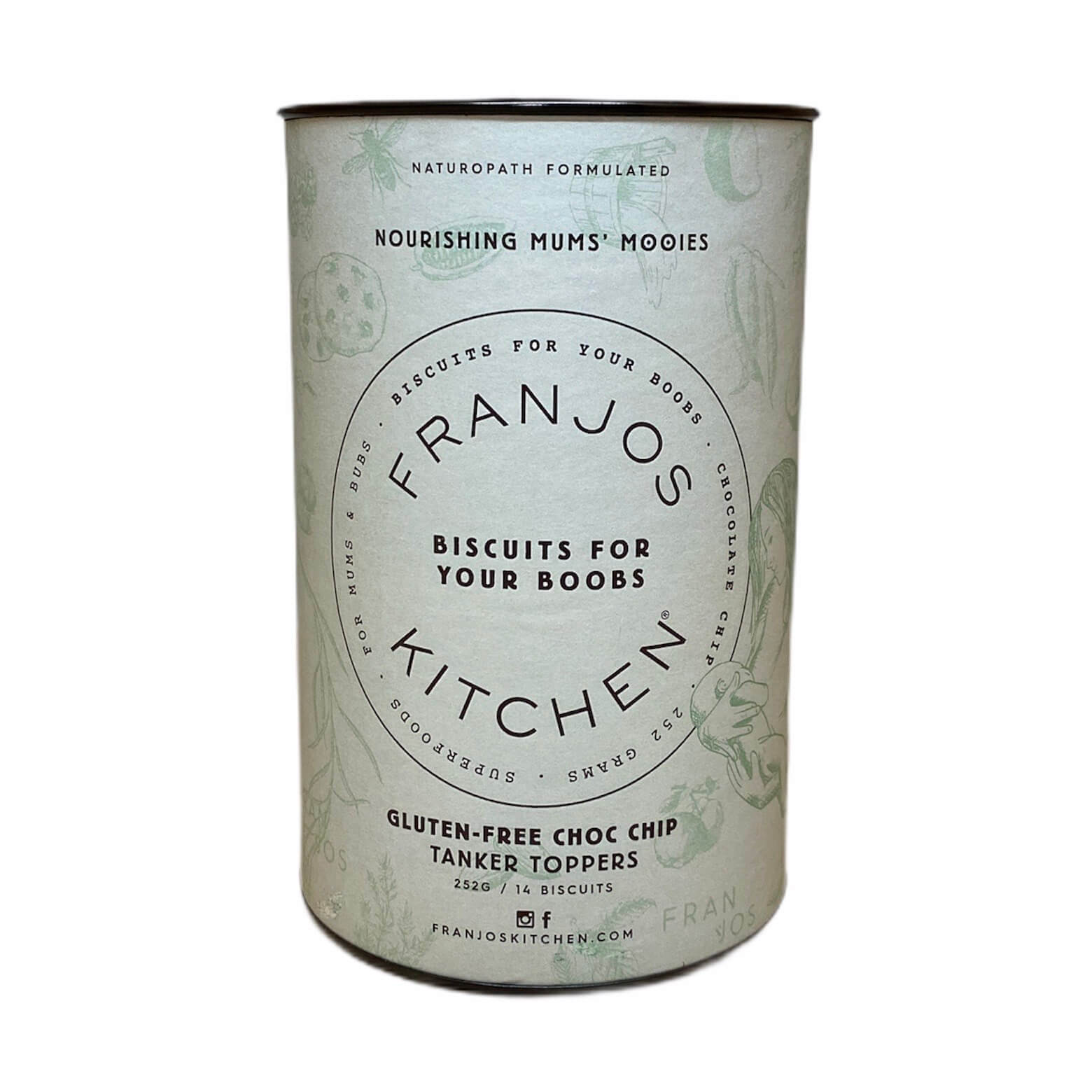 Lactation Biscuits - Chocolate Chip - GF & Vegan