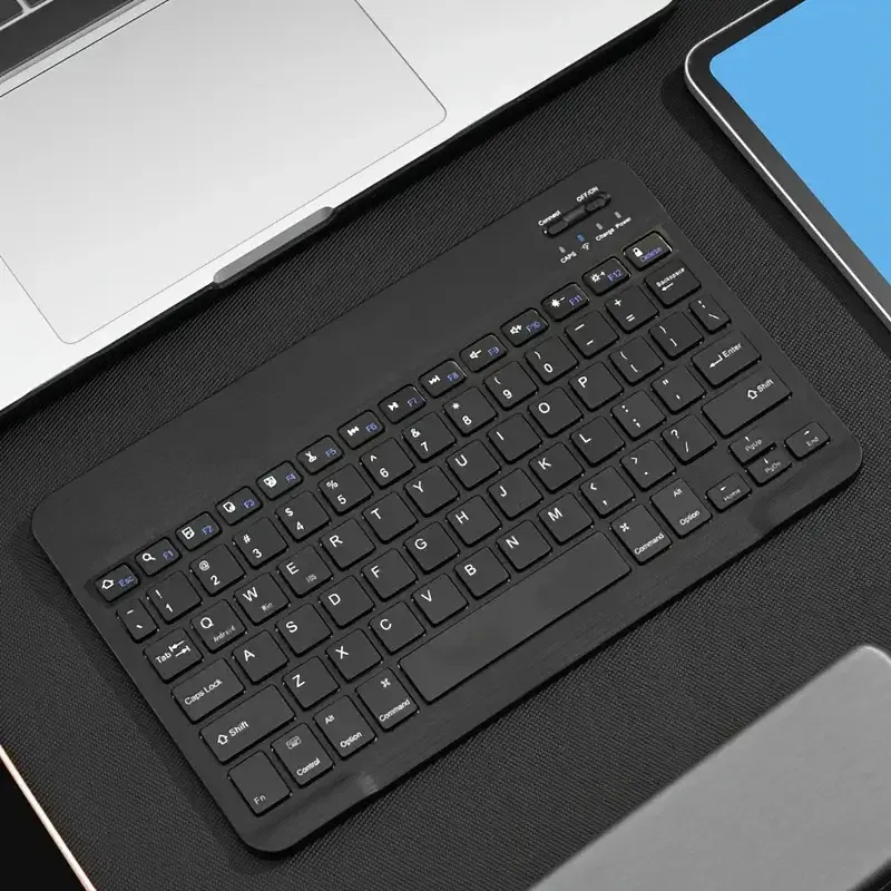 Color: green - Wireless Keyboard Bluetooth-compatible Keyboard For Android IOS Windows Mini 78-Key Gaming Keybaord for PC iPad Tablet Keyboard