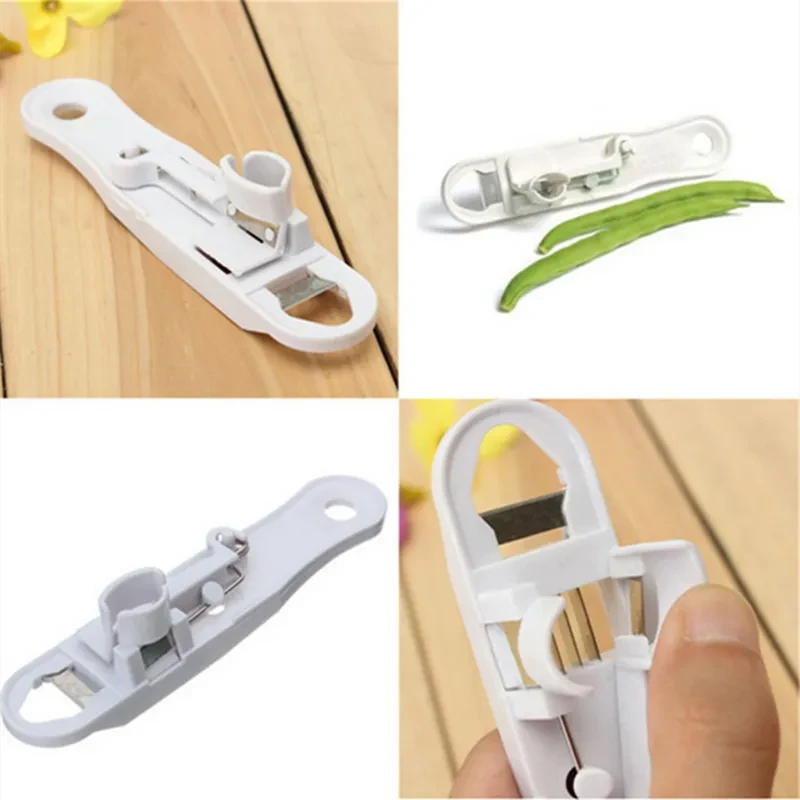 Green Bean Slicer Cutter Cut Fruit Vegetable Stringer Peeler Remover