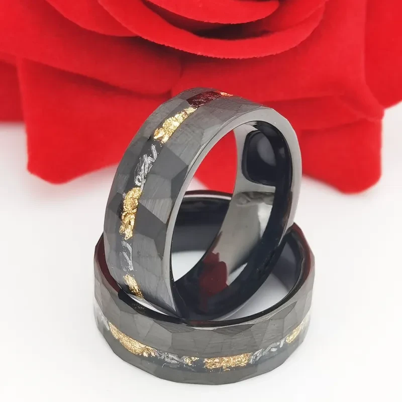 Tungsten Gold Ring Flat Batch