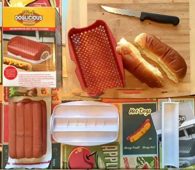 Kitchen Ideas Maker Microwave Hot Dog Box