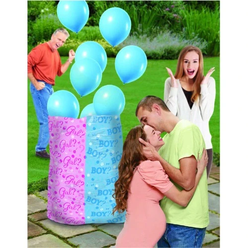 Balloon - Gender Reveal Balloon Sack  -  Boy