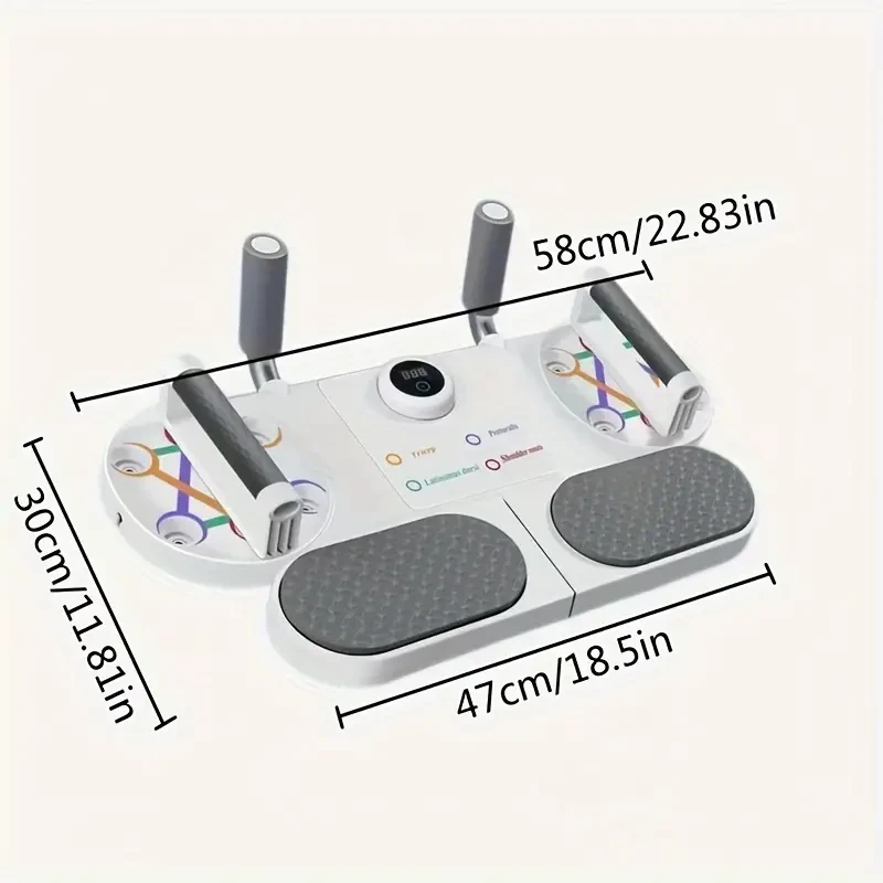Multifunctional Push-up Board for Body Shaping and Core Strength Training