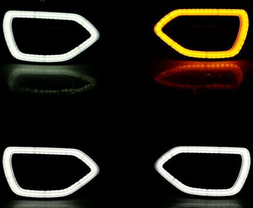 Suitable For Dodge Horse On The Net Lamp Pig Nose Lamp