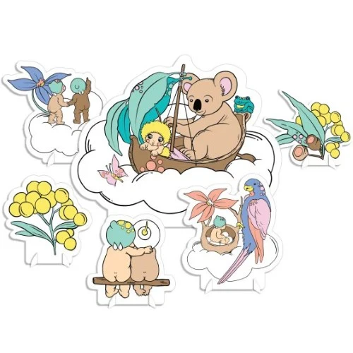 May Gibbs Table Decorating Kit  - Pack of 6