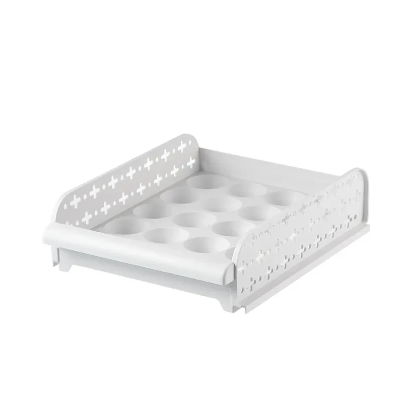 Space-saving Kitchen Refrigerator Egg Storage Box