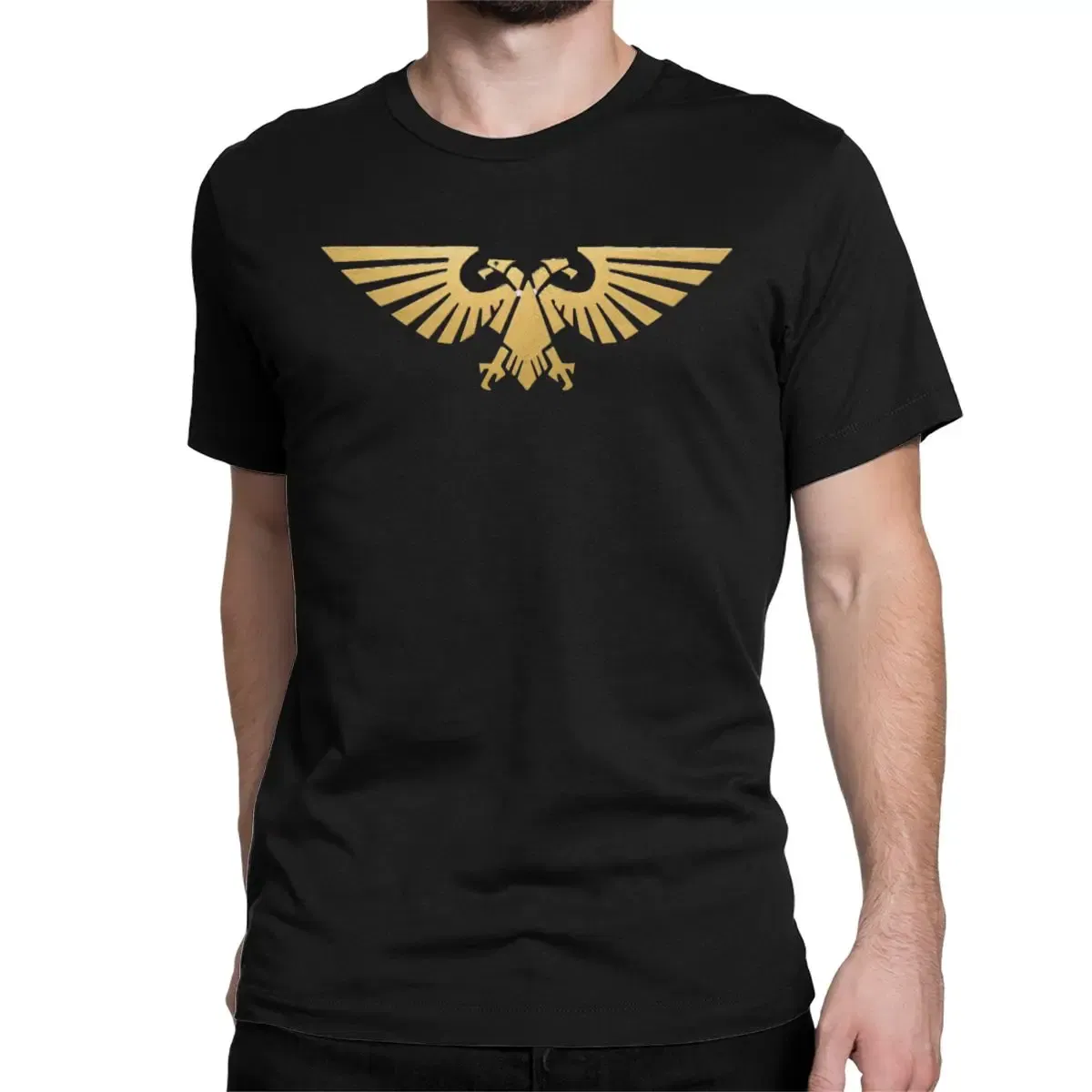 Color: WHITE, Size: M - Awesome Adeptus Astartes T-Shirt Men Women's O Neck Pure Cotton T Shirts W-Warhammer 40k Short Sleeve Tee Shirt 6XL Tops