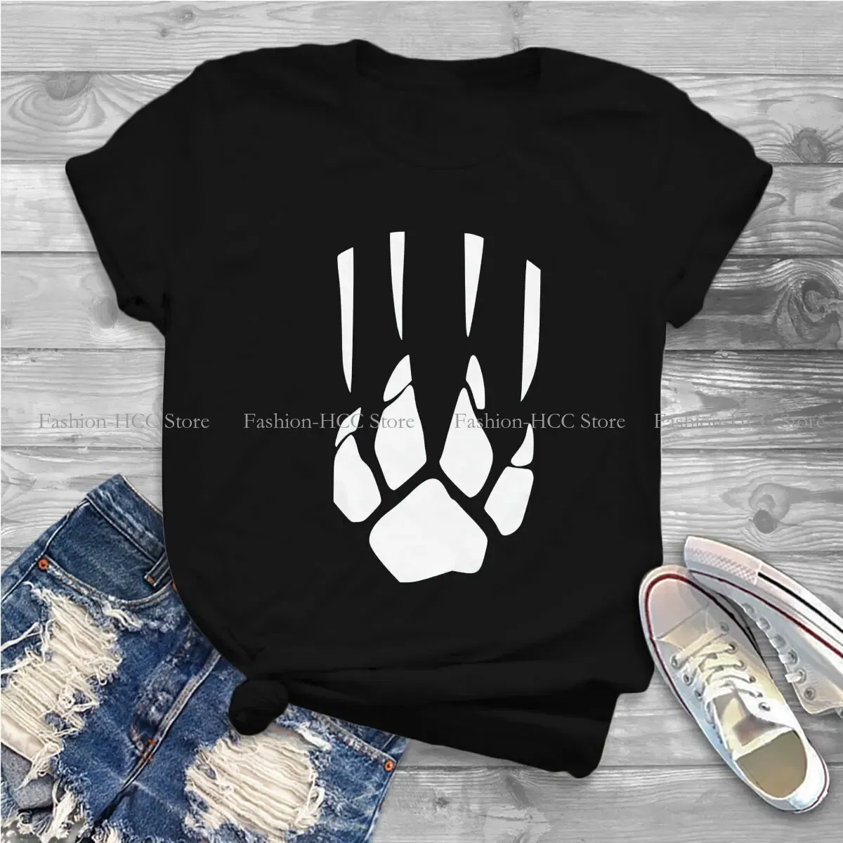 Color: black, Size: L - Bloodhound Casual Polyester TShirt Apex Legends Game Printing Streetwear Casual T Shirt Women