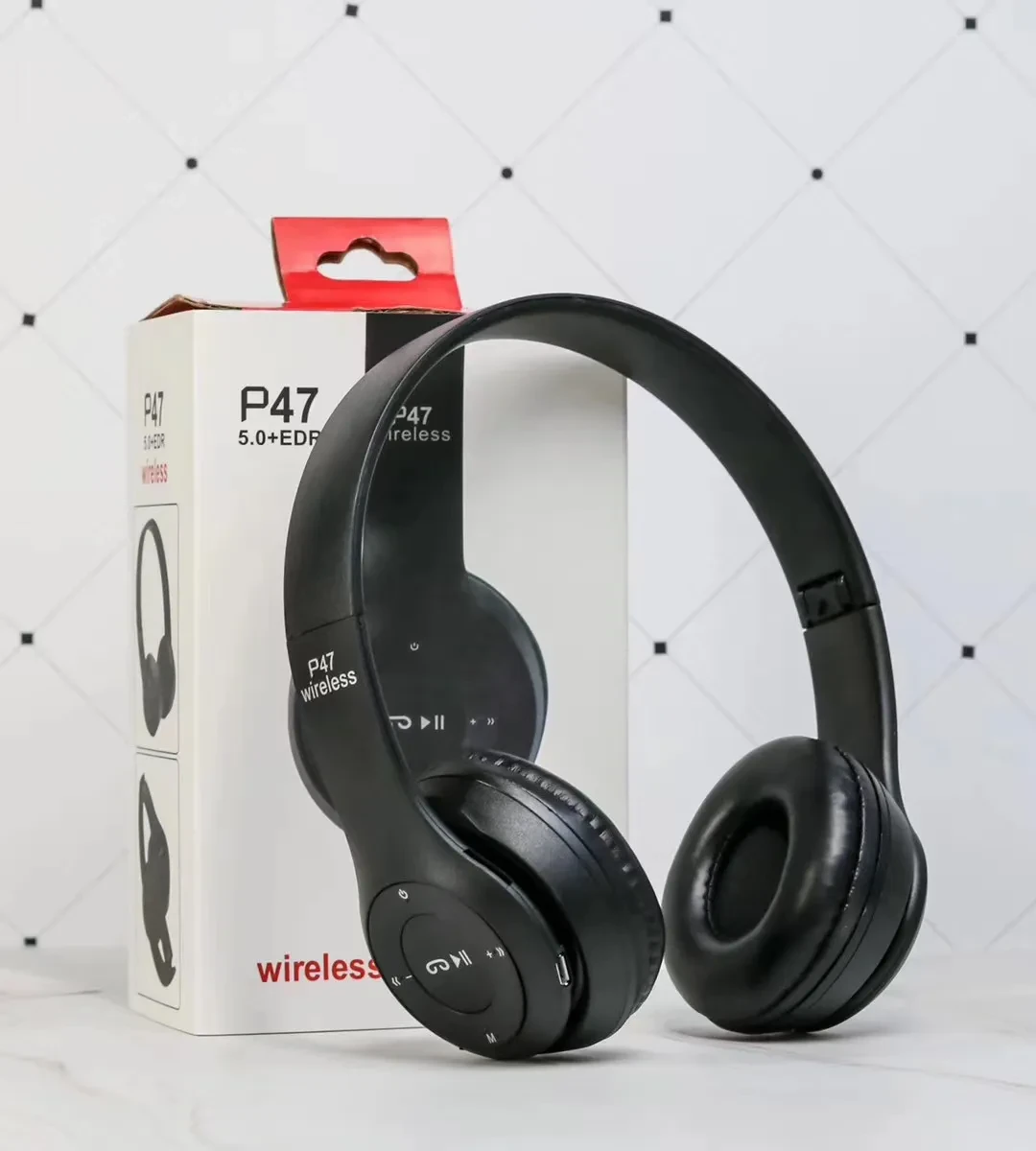 Wireless Headset Foldable Stereo Bass