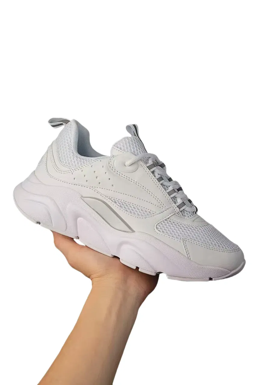 Color: Dark Grey, Shoe Size: 36 - 2025 new B22 sports and leisure thick soled fashionable retro breathable men's and women's height increasing casual shoes