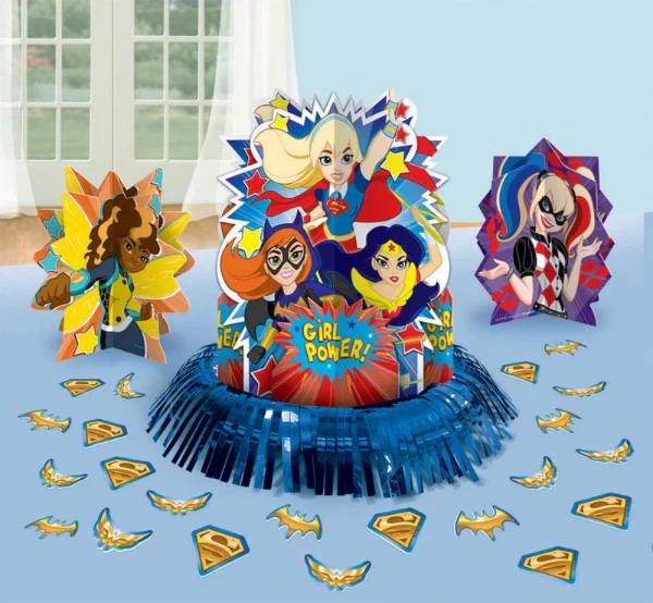 Table Decorations Kit - Dc Superhero Girls