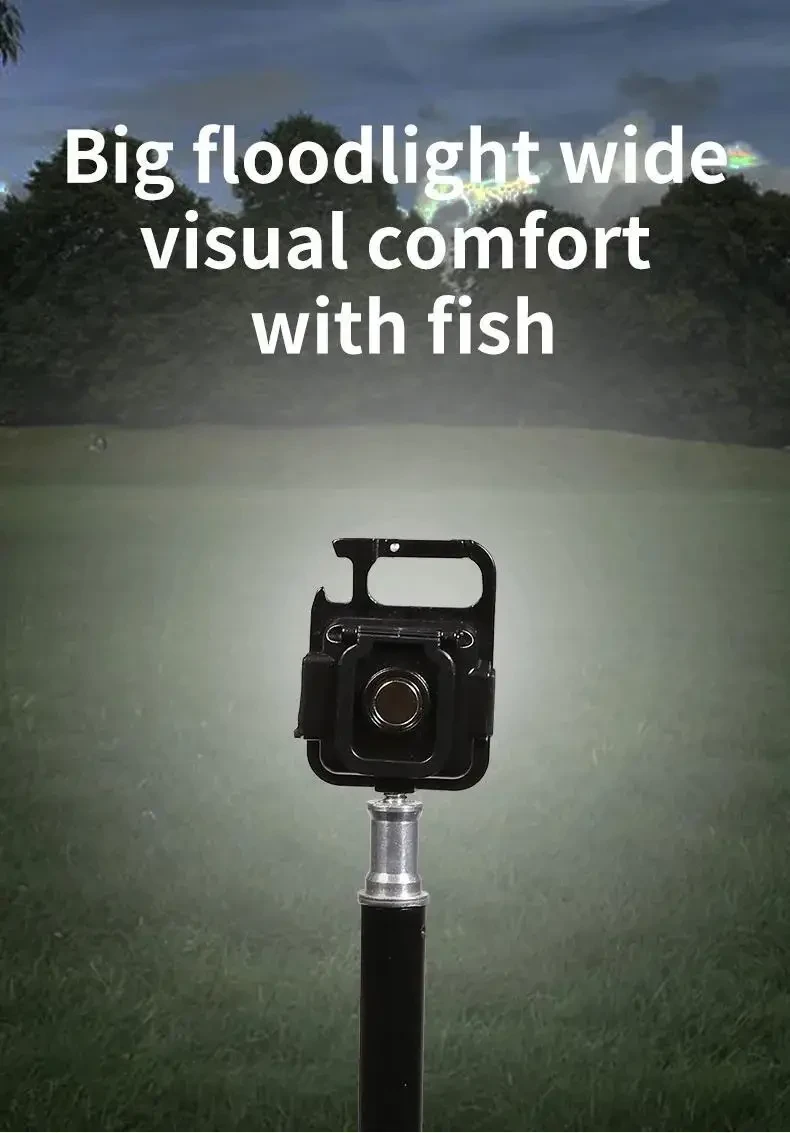 Multifunctional Mini COB Keychain Flashlight