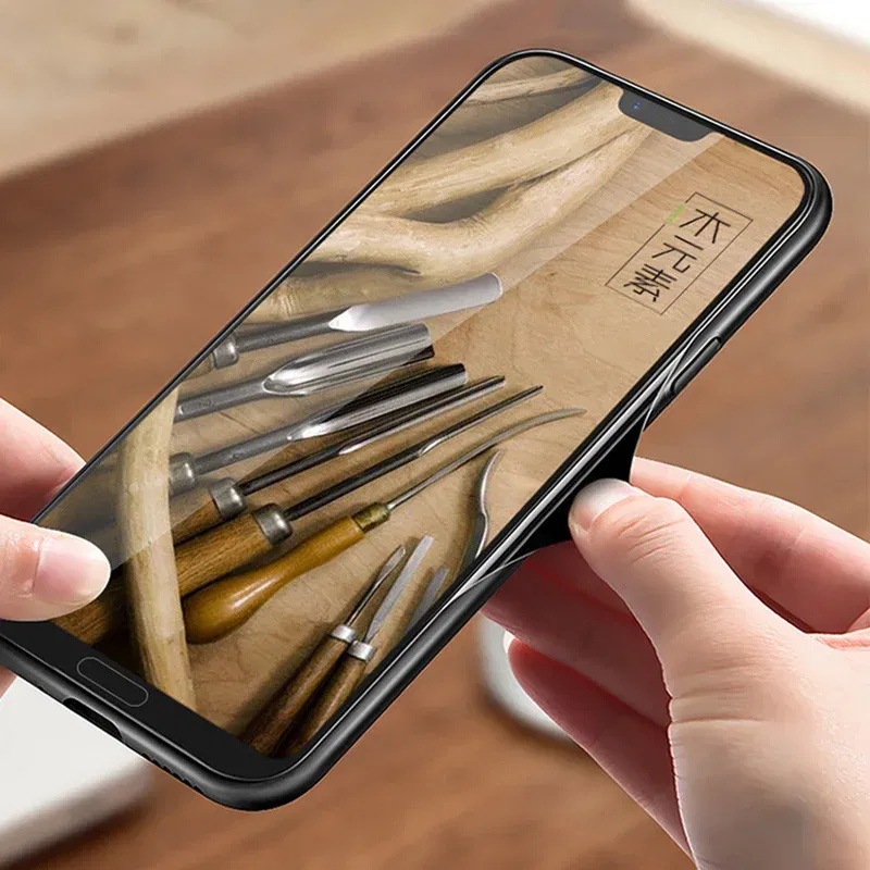 Color: Brown, Material: PVC - Natural Wood Wooden TPU Case For Samsung Galaxy Note 20 Ultra S24 S23 S21 Ultra S20 FE S10 Plus Case Cover Phone Shell Skin Bag
