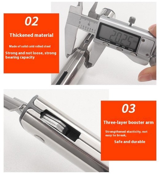 Cold Rolled Steel CRS Tatami Cabinet Elf Flap-up Door Casual Stop Support Rod Spring Jackstay