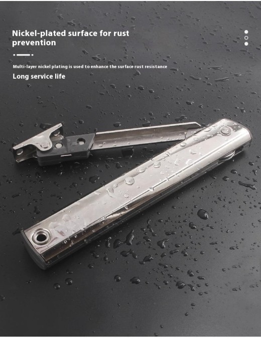 Cold Rolled Steel CRS Tatami Cabinet Elf Flap-up Door Casual Stop Support Rod Spring Jackstay