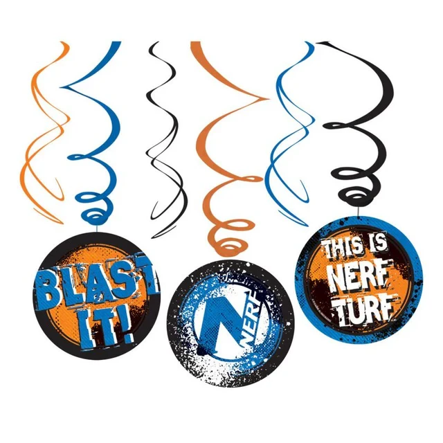 Swirl Decorations - Nerf