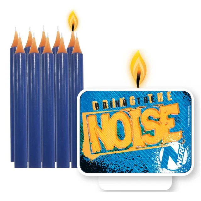 Candle Set - Nerf (Pack of 11)