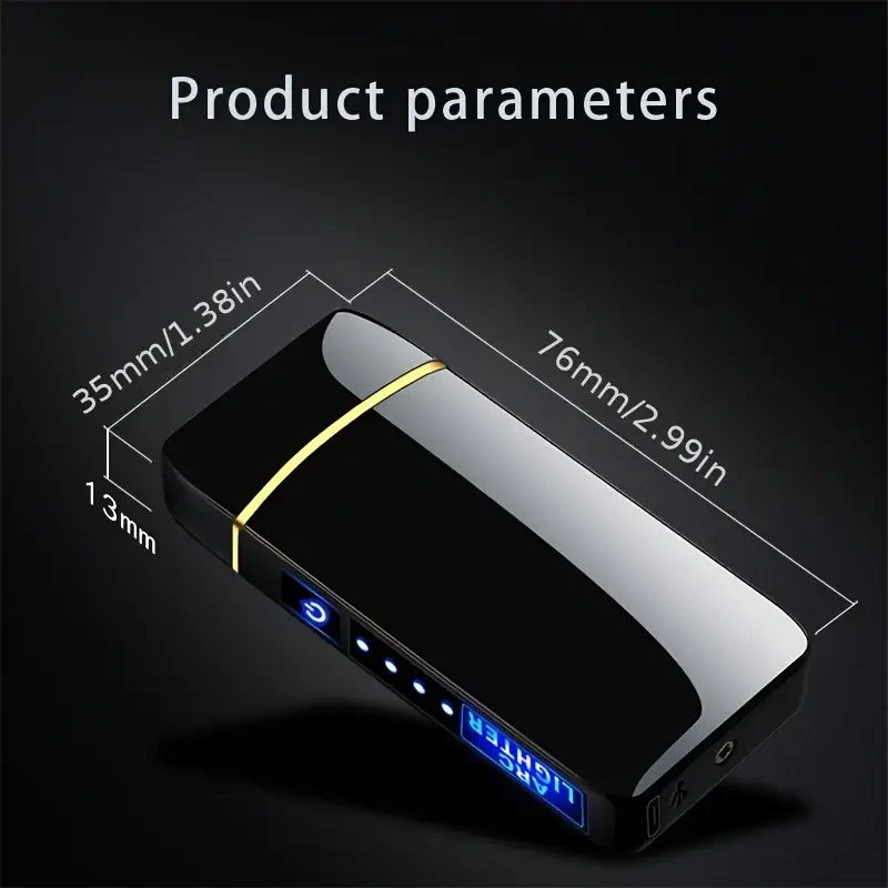 Outdoor Smart Arc Windproof USB Charging Lighter