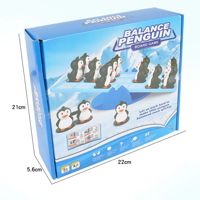 Balance penguin seesaw toy