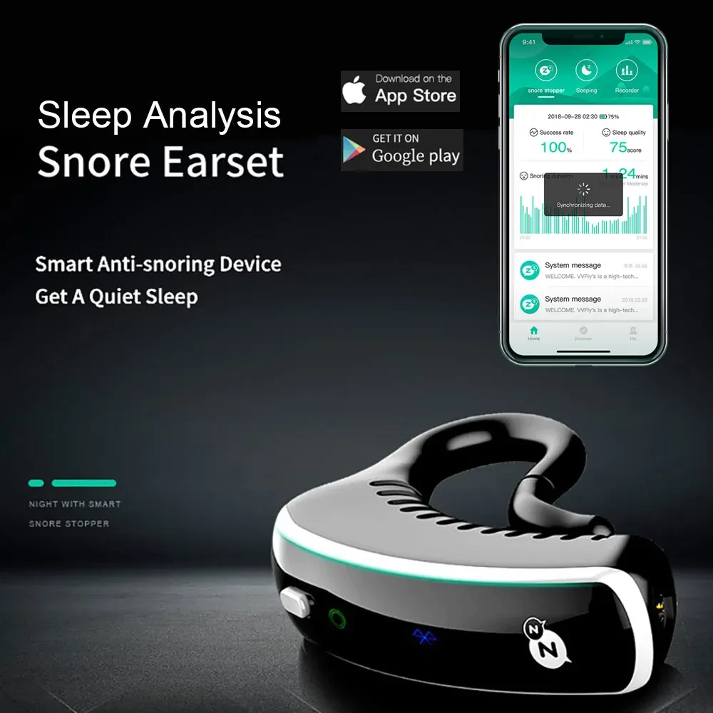24-Hour Bluetooth Anti-Snoring Device