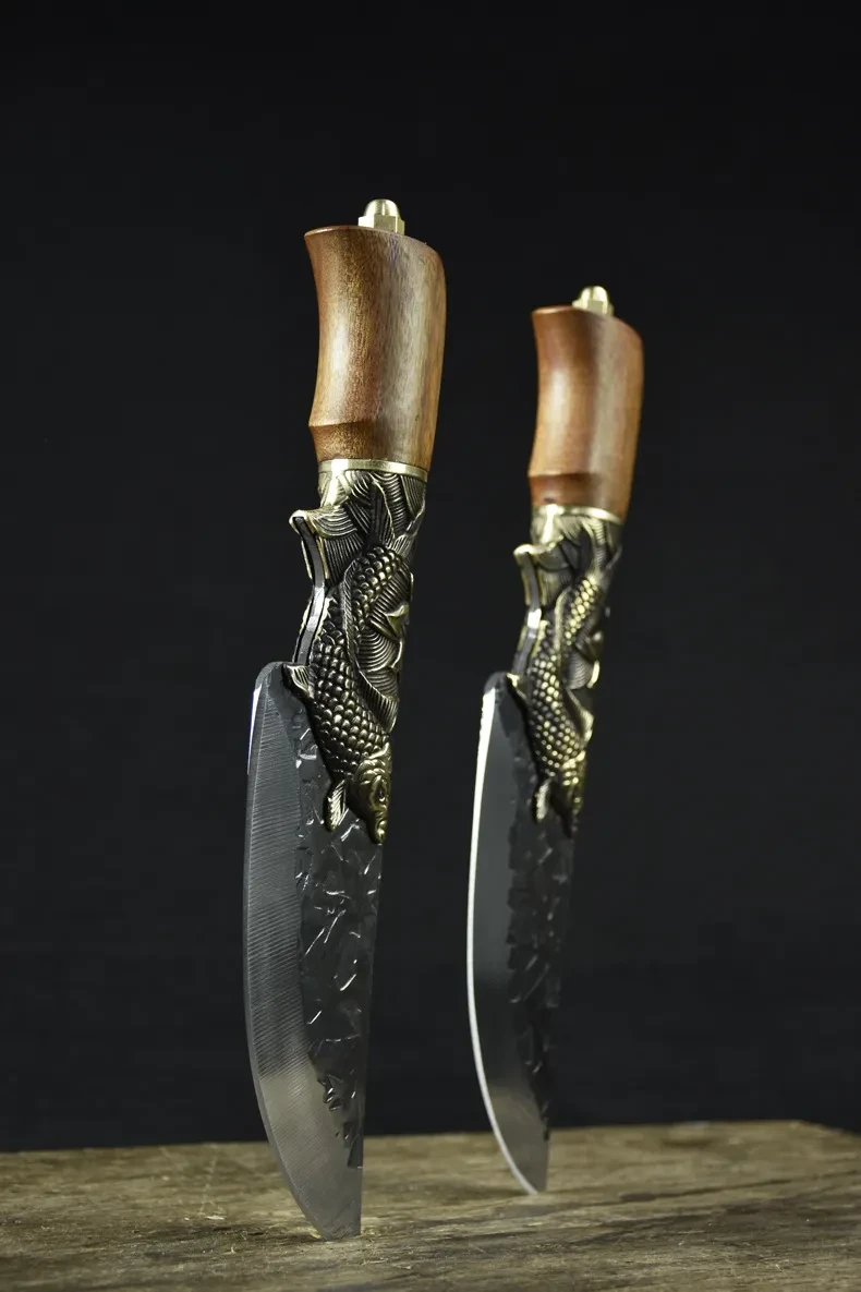 Hand Forged Kitchen Knife Household Fruit