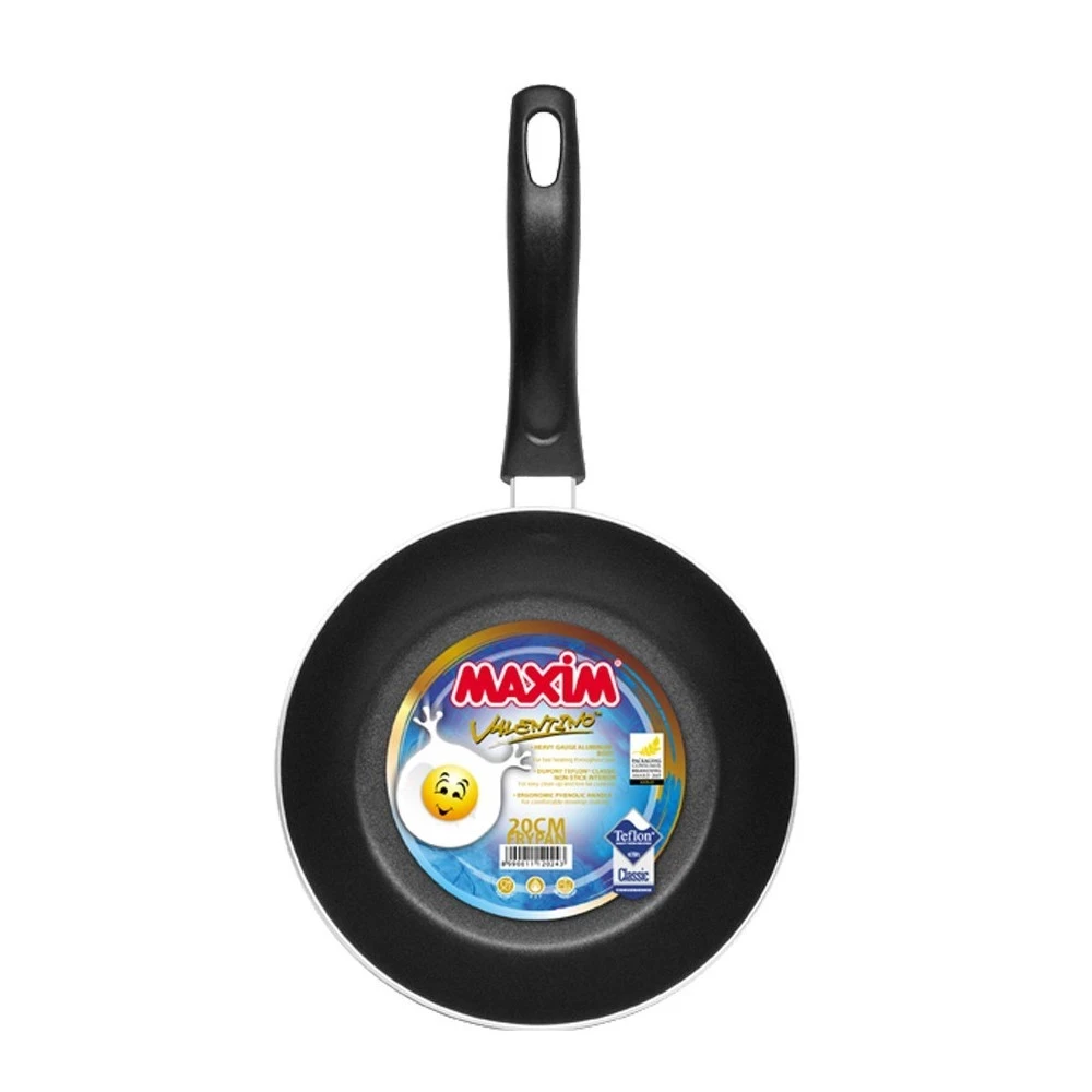 Maxim Non-Stick Teflon / Fry Pan 20 cm Valentino (VAL20FP)